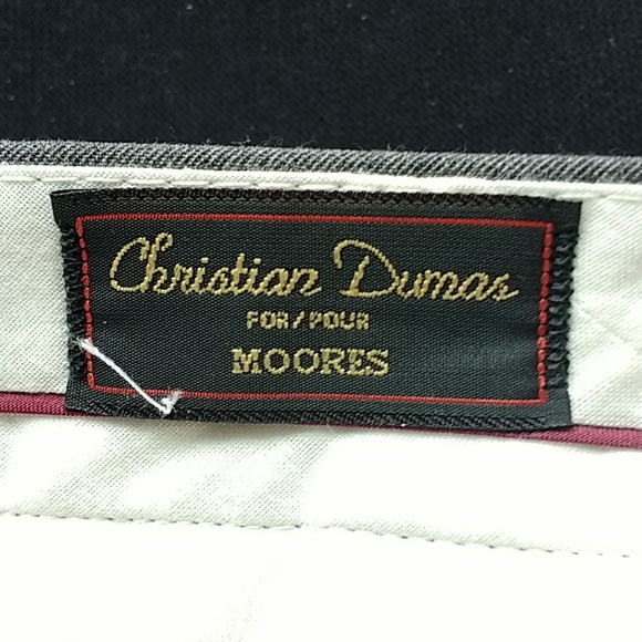 Christian Dumas for Moore's Grey Dress Pants-Never Worn - Picture 6 of 8